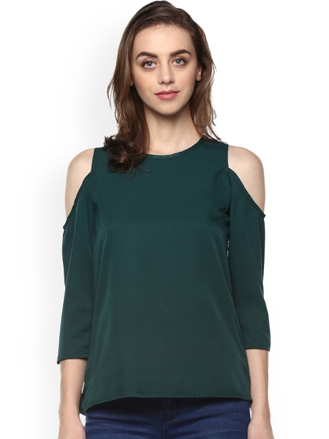 

Mayra Women Green Solid Top