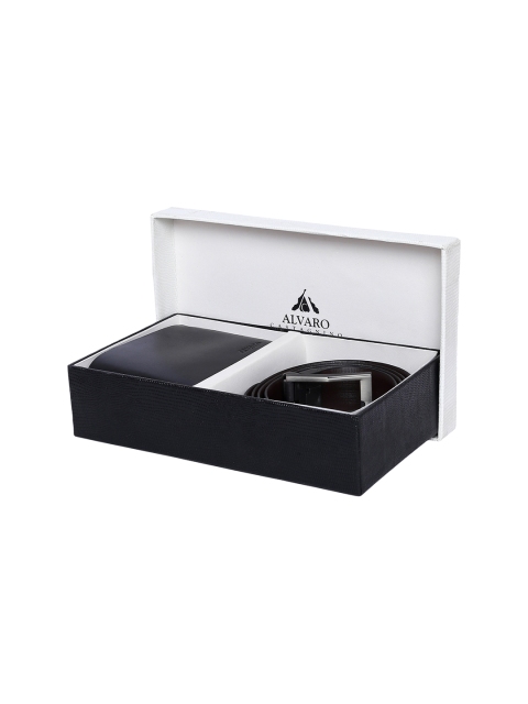 

Alvaro Castagnino Men Brown & Black Accessory Gift Set