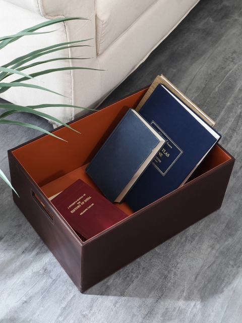 

Pure Home & Living Brown Multipurpose Storage Box