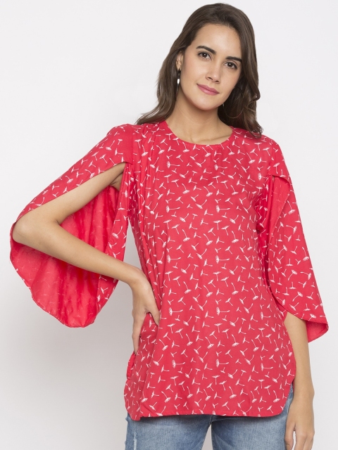 

Globus Women Pink Printed Top