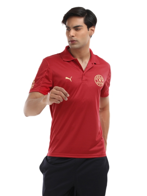 

Puma Men Red Team Trainer Polo T-shirt