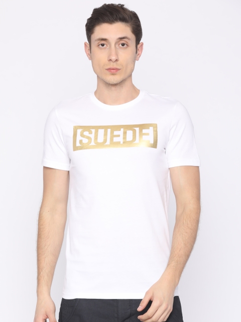 

Puma Men White Printed T-shirt