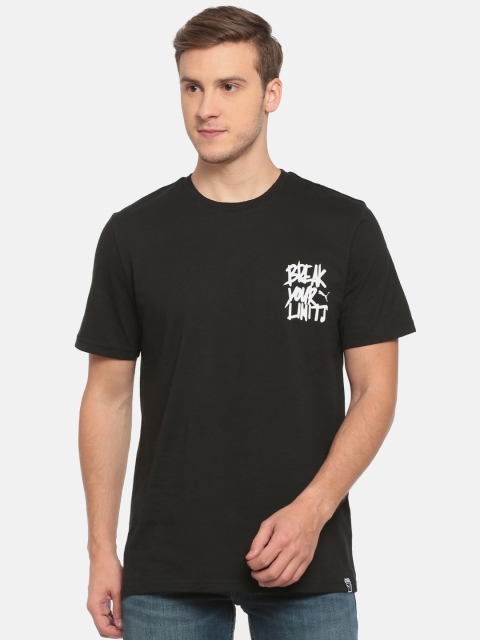 

Puma Men Black Printed Slogan T-shirt