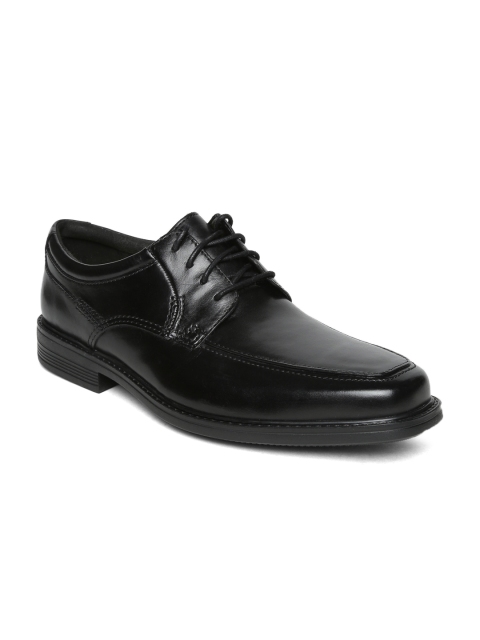 

Clarks Men Black Leather Derbys