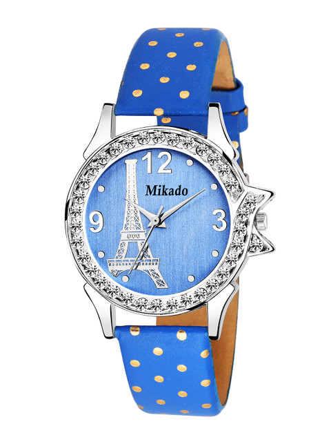 

Mikado Women Blue Analogue Watch