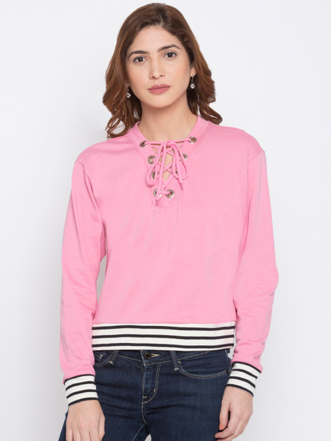 

Globus Women Pink Solid Top