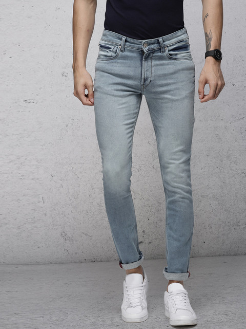 

Ecko Unltd Men Blue Slim Fit Mid-Rise Clean Look Stretchable Jeans