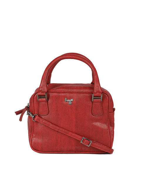 

Baggit Red Solid Handheld Bag