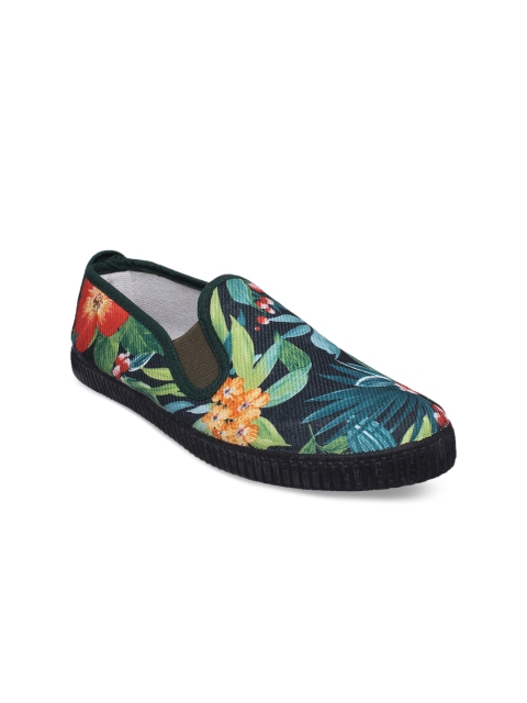 

SCENTRA Women Teal Green Slip-On Sneakers