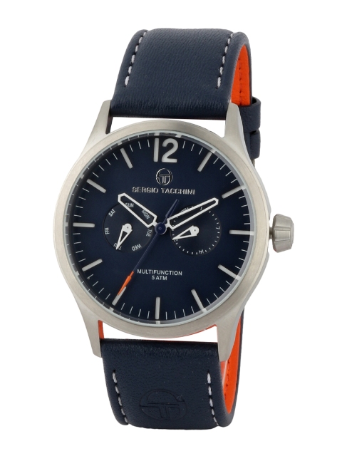

Sergio Tacchini Men Blue Analogue Leather Watch ST.7.107.03