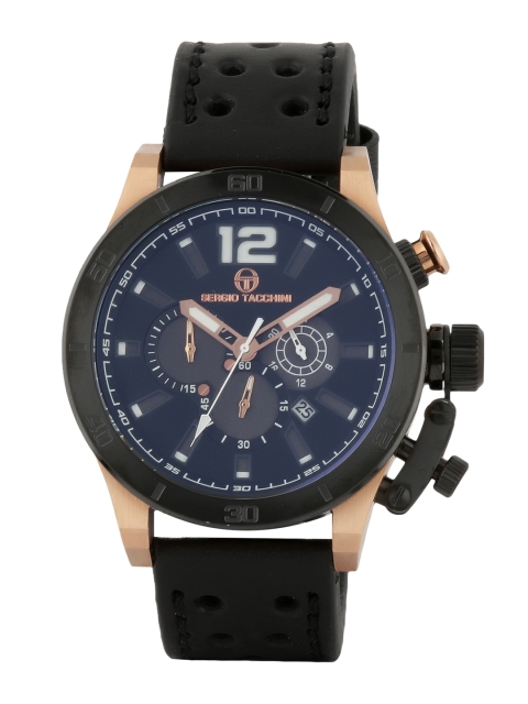 

Sergio Tacchini Men Blue Chronograph Analogue Watch ST.1.119.04-
