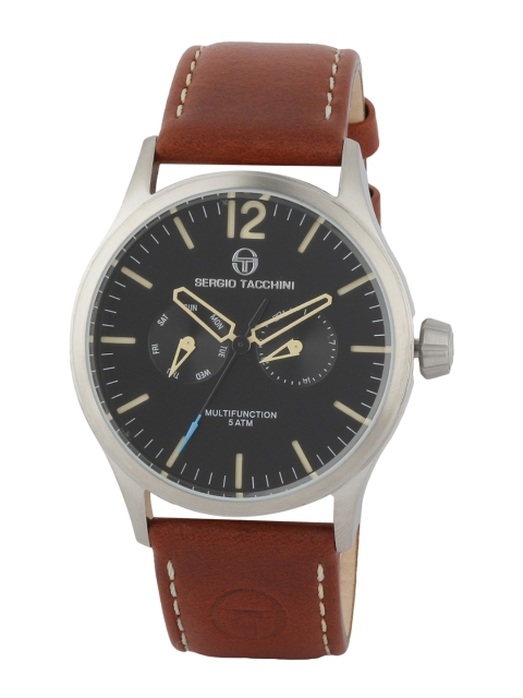 

Sergio Tacchini Men Black Analogue Watch