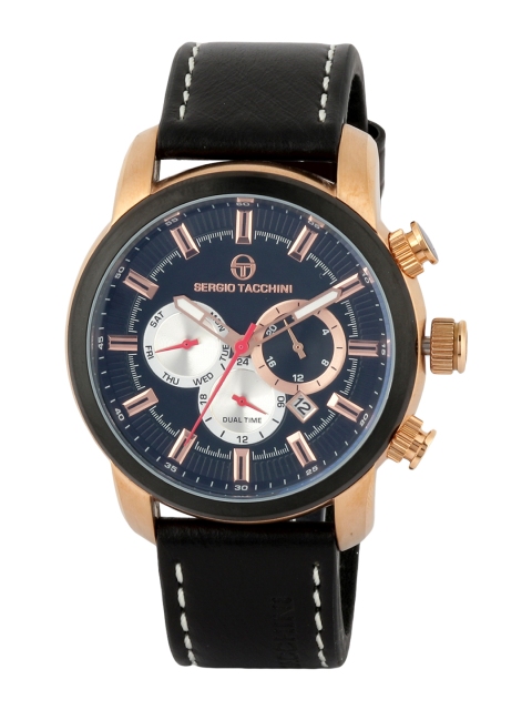 

Sergio Tacchini Men Blue Chronograph Analogue Watch ST.1.116.04