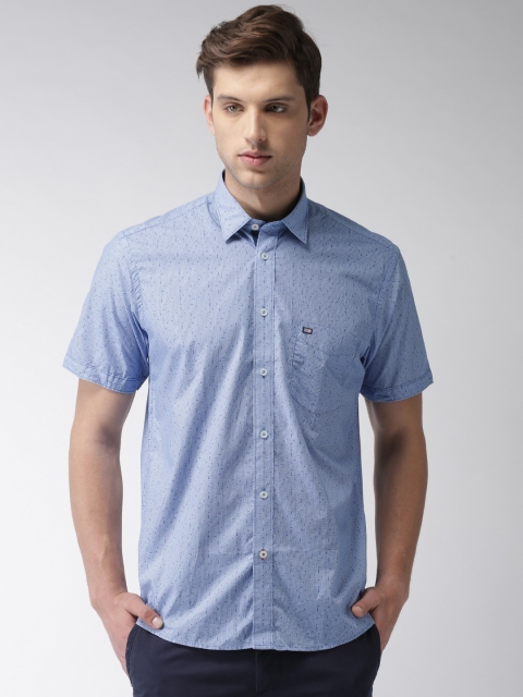 

Arrow Sport Men Blue Regular Fit Printed Casual Shirt