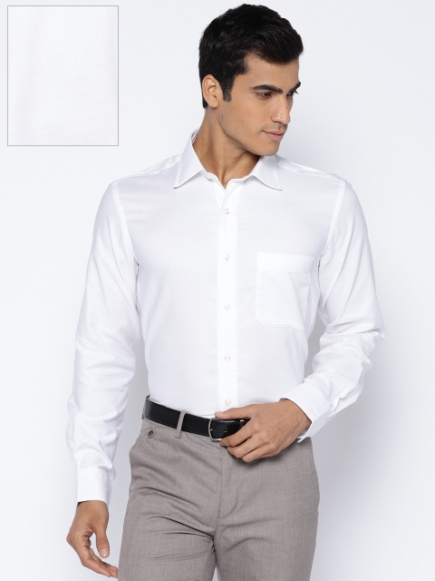 

Arrow Men White Regular Fit Solid Formal Shirt