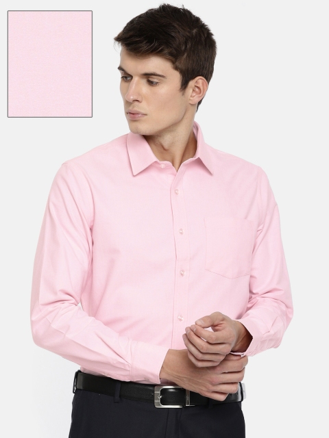 

Arrow Men Pink Slim Fit Solid Formal Shirt