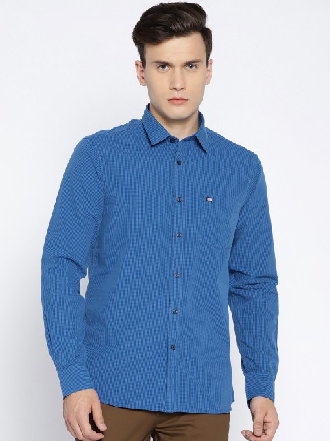 

Arrow Sport Men Blue Slim Fit Checked Casual Shirt
