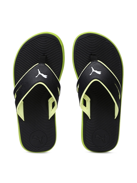 

Puma Men Black Solid Thong Flip-Flops