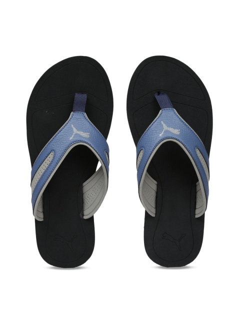 

Puma Men Blue Solid Thong Flip-Flops