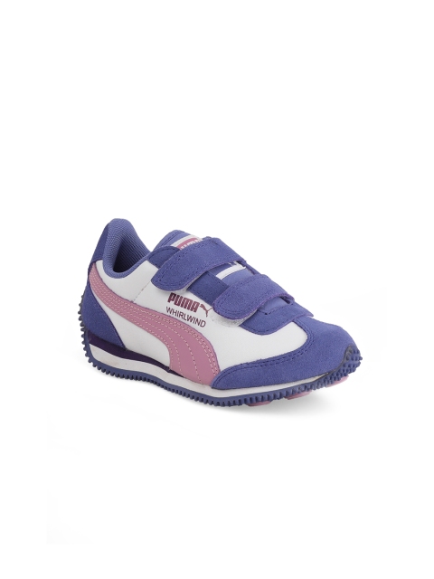

Puma Unisex Blue Whirlwind L V PS IDP Sneakers