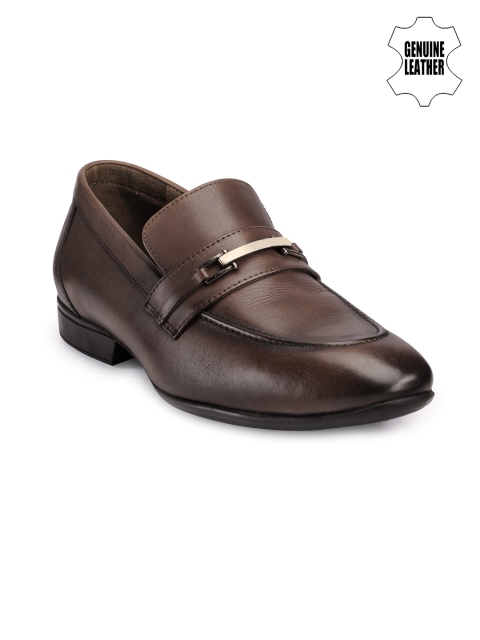 

Teakwood Leathers Men Brown Genuine Leather Loafers