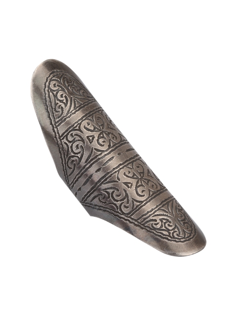 

ahilya Women Sterling Silver Long Statement Ring