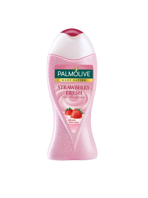 

Palmolive Unisex Body Butter Strawberry Fresh Body Wash 250ml, Pink