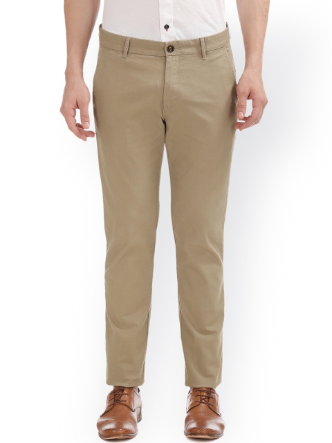 

Arrow Sport Men Brown Slim Fit Solid Regular Trousers