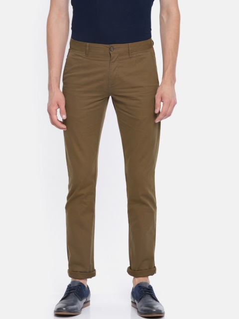 

Arrow Sport Men Brown Slim Fit Solid Chinos