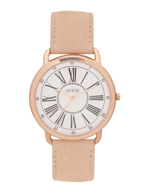 

GUESS Women White Analogue Watch W1068L5