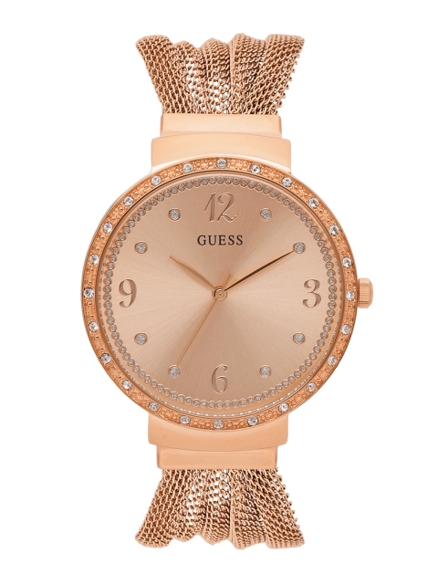 

GUESS Women Rose Gold Analogue Watch W1083L3