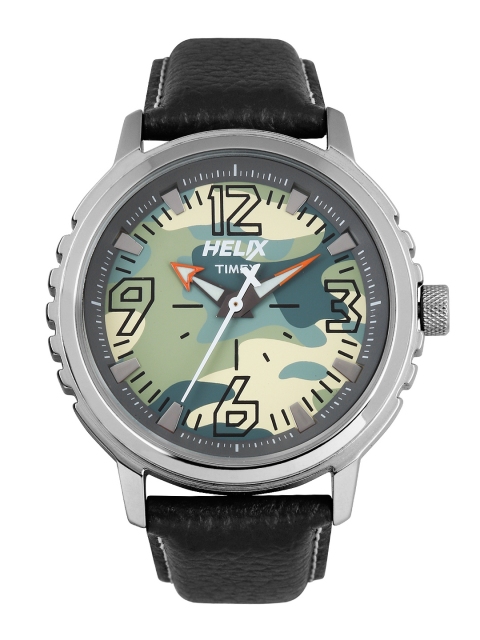 

Helix by Timex Men Yellow & Green Dial Watch TW025HG02