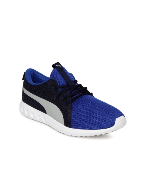 

Puma Unisex Blue Carson 2 JR IDP Turkish Sea-Gray Violet Sneakers
