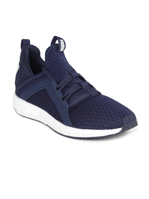

Puma Unisex Navy Blue Mega NRGY Jr Sneakers