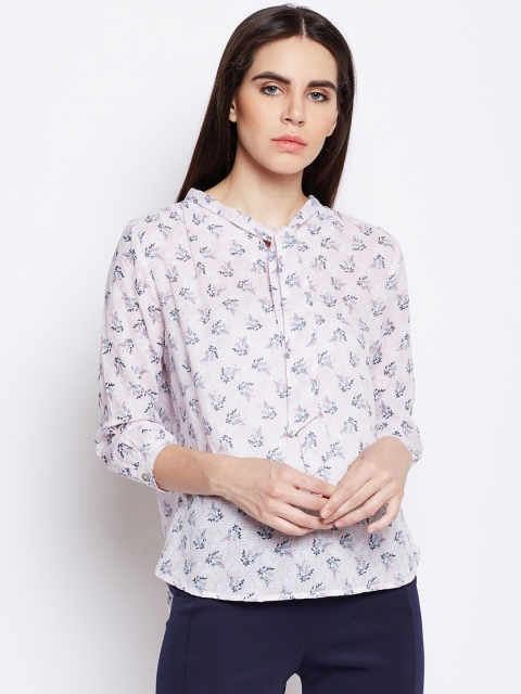 

Oxolloxo Women Pink Printed Top