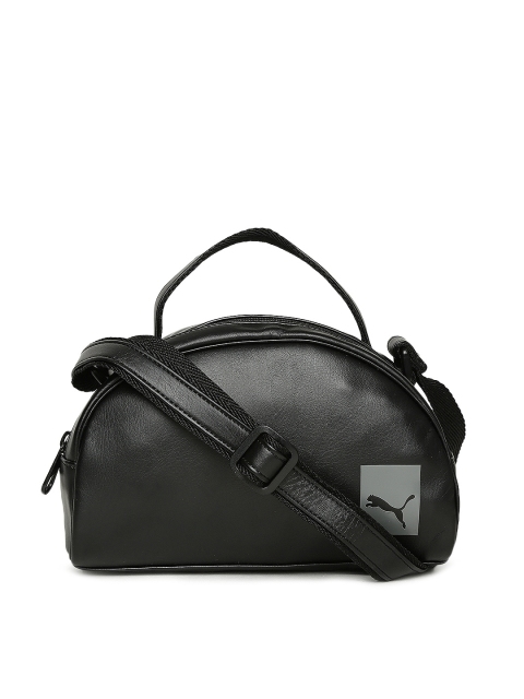 

Puma Black Solid Handheld Bag