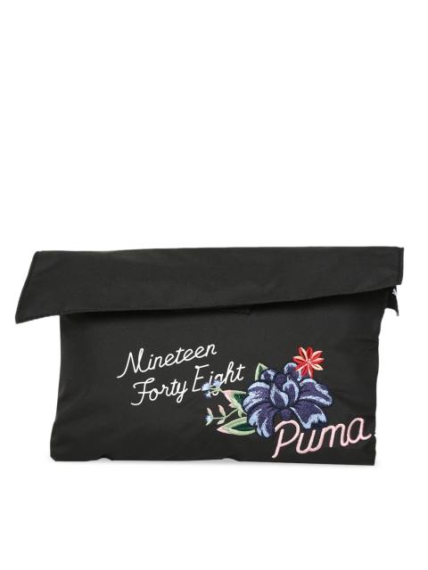 

Puma Black Printed Sling Bag