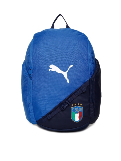 

Puma Unisex Blue Colourblocked Italia LIGA Backpack