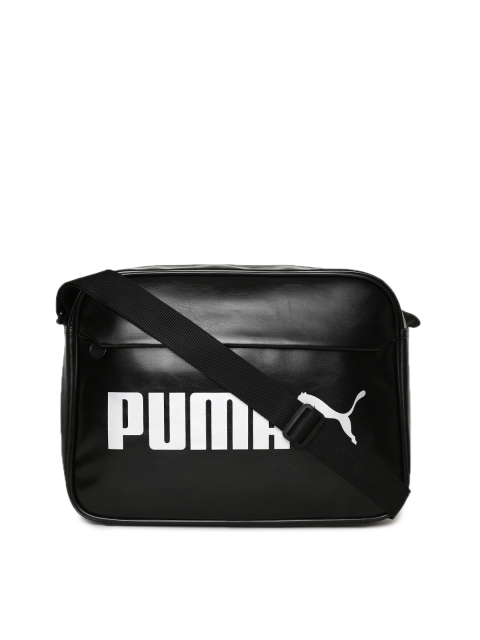 

Puma Black Solid Campus Portable Sling Bag