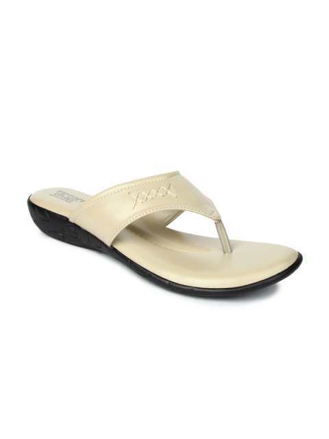 

Liberty Women Cream-Coloured Comfort Sandals