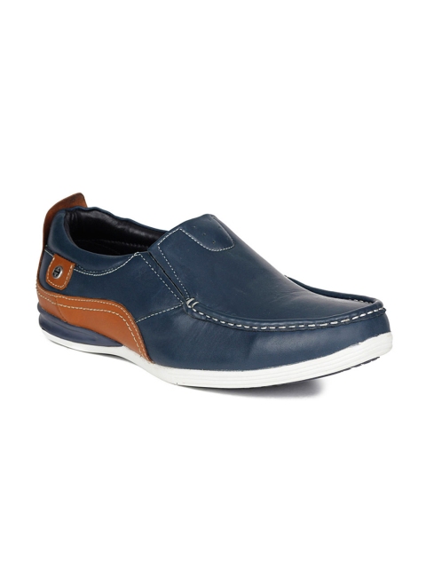 

Liberty Men Navy Blue Slip-On Sneakers