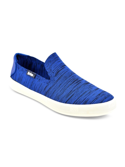 

Lee Cooper Men Blue Slip-On Sneakers