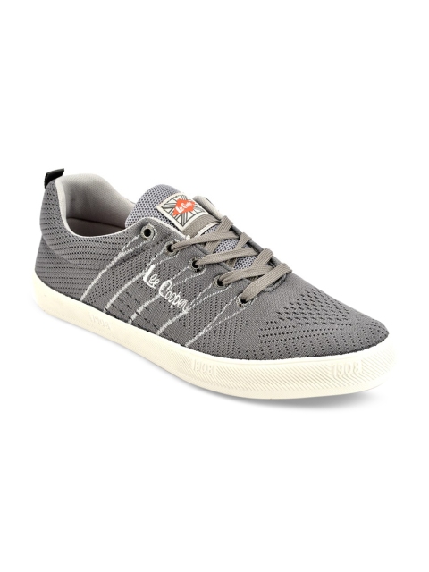 

Lee Cooper Men Grey Sneakers