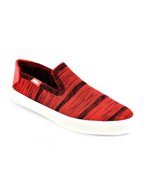 

Lee Cooper Men Red Slip-On Sneakers