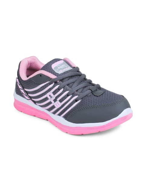 

Columbus Women Grey & Pink Running Shoes