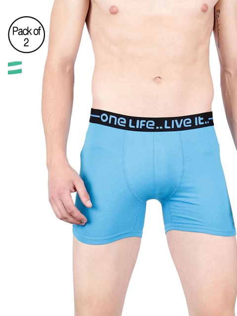 

OLLI Men Pack of 2 Trunks OLLIWE000PC2021, Blue