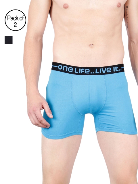 

OLLI Men Pack of 2 Trunks OLLIWE000PC2019, Blue