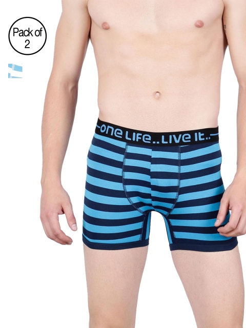 

OLLI Men Pack of 2 Trunks OLLIWE000PC2002, Blue
