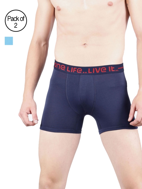 

OLLI Men Pack of 2 Trunks OLLIWE000PC2009, Blue