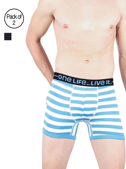 

OLLI Men Pack of 2 Trunks OLLIWE000PC2015, Blue